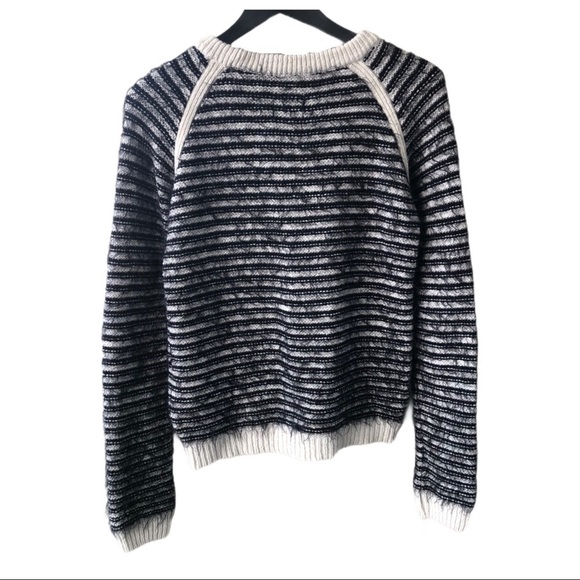 BILLABONG Eyelash Striped Crewneck Sweater - Picture 2 of 8